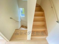 リビング階段になっているので、家族と顔を合わせる機会が増え、ご家族との距離がグッと縮まります。