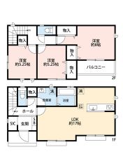安心安全なオール電化。LDK広々17帖。SIC・バルコニー有。全居室南東向き＾＾