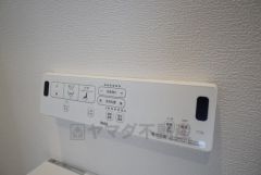 温水洗浄便座リモコン。