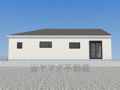 完成予想図。10年間の瑕疵保証が付いた安心の新築戸建。最新の設備で気持ちの良い新生活を送りませんか。