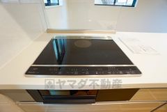 お手入れのしやすいIHクッキングヒーターです。