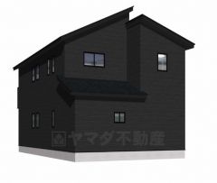 （2号棟）完成予想図。設備仕様も充実した新築戸建です。 快適でゆとりのある生活空間で新生活を始めましょう^^