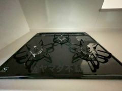 3口コンロなので、効率よくお料理が楽しめます。毎日のお料理も楽しくなりますね＾＾