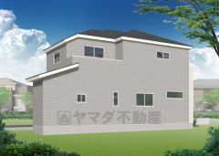 （2号棟）完成予想図。 最新の設備で気持ちの良い新生活を送りませんか。毎日のお料理やバスタイムが楽しみになりますね。お気に入りの家具とインテリアで素敵な部屋を作りましょう。