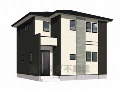 完成予想図。流行に左右されないベーシックなカラーリングは、永住にふさわしい佇まいです。