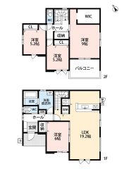 全室南向きの日当たり、通風良好＾＾主寝室には大容量のWIC付きです＾＾