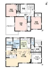 約3帖分のタタミコーナーは小上がり仕様＾＾広々としたマルチエントランスはアウトドア用品や自転車の保管場所として＾＾南向きバルコニー＾＾