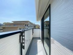 南向きバルコニー。陽当たり良好です＾＾