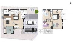 ウォークインクローゼット・シューズインクローク・パントリー・リネン庫など収納が豊富＾＾ リビング3面採光・全居室2面採光・2面バルコニー＾＾