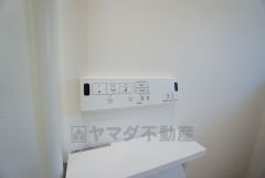 温水洗浄便座リモコン。