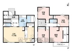 南向きで日当たり良好＾＾ウォークインクローゼット・パントリー・シューズインクローゼット完備。