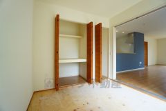 ＬＤＫに隣接する和室です。様々な使用用途で活躍しそうです。