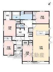 生活導線の良い平屋住宅。 LDK広々18帖＾＾