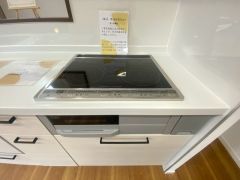 3口コンロなので、効率よくお料理が楽しめます。毎日のお料理も楽しくなりますね＾＾