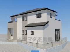 完成予想図。ゆとりある住環境が実現＾＾ 自分だけのお気に入りの空間を是非ご体感下さい。西鉄バス篠栗停徒歩7分＾＾