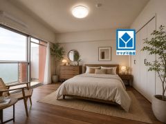 家具はイメージです。住む人のこだわりを活かすお部屋です＾＾日当たりがよく、寝室としての利用もおすすめ。