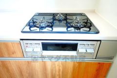 3口コンロなので、効率よくお料理が楽しめます。毎日のお料理も楽しくなりますね＾＾