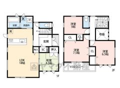 玄関にはシューズクローク付き。全室2面採光確保。浴室乾燥機付き。LDK隣にホッとできる和室あり＾＾