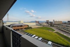 周りに高い建物がないので眺望良好です。