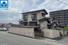 現地（2025年6月）撮影 建築条件無し＾＾西鉄天神大牟田線桜並木駅自転車14分＾＾角地で陽当たり風通し良好。 西鉄バス金隈病院入口停徒歩1分＾＾
