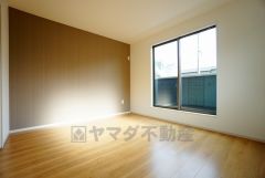 アクセントクロスがオシャレですね。インテリアでどんな部屋にするのか考えるのも楽しみです。