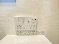 温水洗浄便座リモコン。