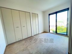 ＬＤＫに隣接する和室です。様々な使用用途で活躍しそうです。