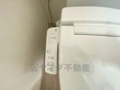 温水洗浄便座リモコン。