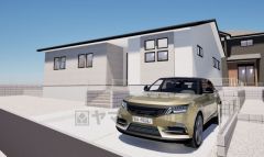 完成予想図。平屋住宅で生活動線がスムーズ＾＾