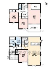 全室南向きの日当たり、通風良好＾＾主寝室には大容量のWIC付きです＾＾