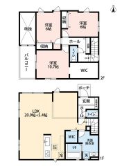 LDKは26帖以上あり、将来間仕切り可能です＾＾