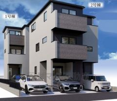 完成予想図。流行に左右されないベーシックなカラーリングは、永住にふさわしい佇まいです。