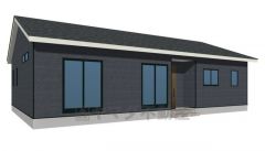 シンプルでいつまでも飽きのこないデザインが周囲の環境に調和し、どんなご家族にもフィットするデザインです。