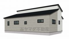 完成予想図。10年間の瑕疵保証が付いた安心の新築戸建。最新の設備で気持ちの良い新生活を送りませんか。