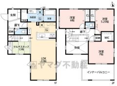 LDK広々約22帖。 マルチスキップ・スタディカウンター・WIC・アンナ―バルコニー有＾＾