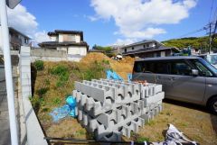 現地（2025年4月）撮影写真。 2025年8月上旬完成予定。 同一ハウスメーカー物件内覧可能です。 お気軽にお問い合わせください＾＾