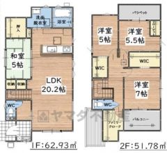 LDK広々約20帖。 ご家族のコミュニケーションが増えるリビング階段＾＾
