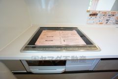 3口コンロなので、効率よくお料理が楽しめます。毎日のお料理も楽しくなりますね＾＾