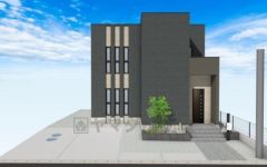 完成予想図。 流行に左右されないベーシックなカラーリングは、永住にふさわしい佇まいです＾＾