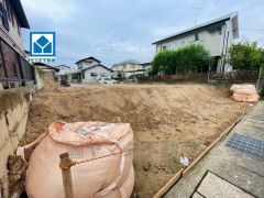 建築条件無しお好きなハウスメーカーで建築できます。水道引込・ブロック・境界確定込。