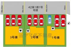 3号棟。カースペース3台あり＾＾