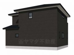 完成予想図。10年間の瑕疵保証が付いた安心の新築戸建。最新の設備で気持ちの良い新生活を送りませんか。