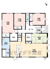 生活導線が良い平屋です＾＾南向きのリビングからは温かな日差しが入ってきます＾＾