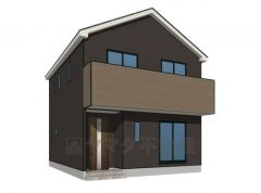 （2号棟）完成予想図。建物ごとに間取りや色味が異なりますので、ぜひ一度現地で見比べてください。自分だけのお気に入りの空間を是非ご体感下さい。