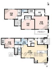 ファミリークロークやパントリー、WICなど十分収納スペースを確保＾＾