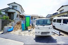 2025年4月撮影写真。 2025年7月完成予定。 同一ハウスメーカー物件内覧可能です。お気軽にお問い合わせください＾＾