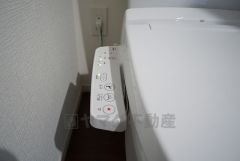 温水洗浄便座リモコン。
